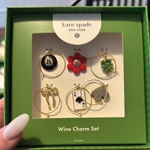 Kate Spade Wine Charm Set